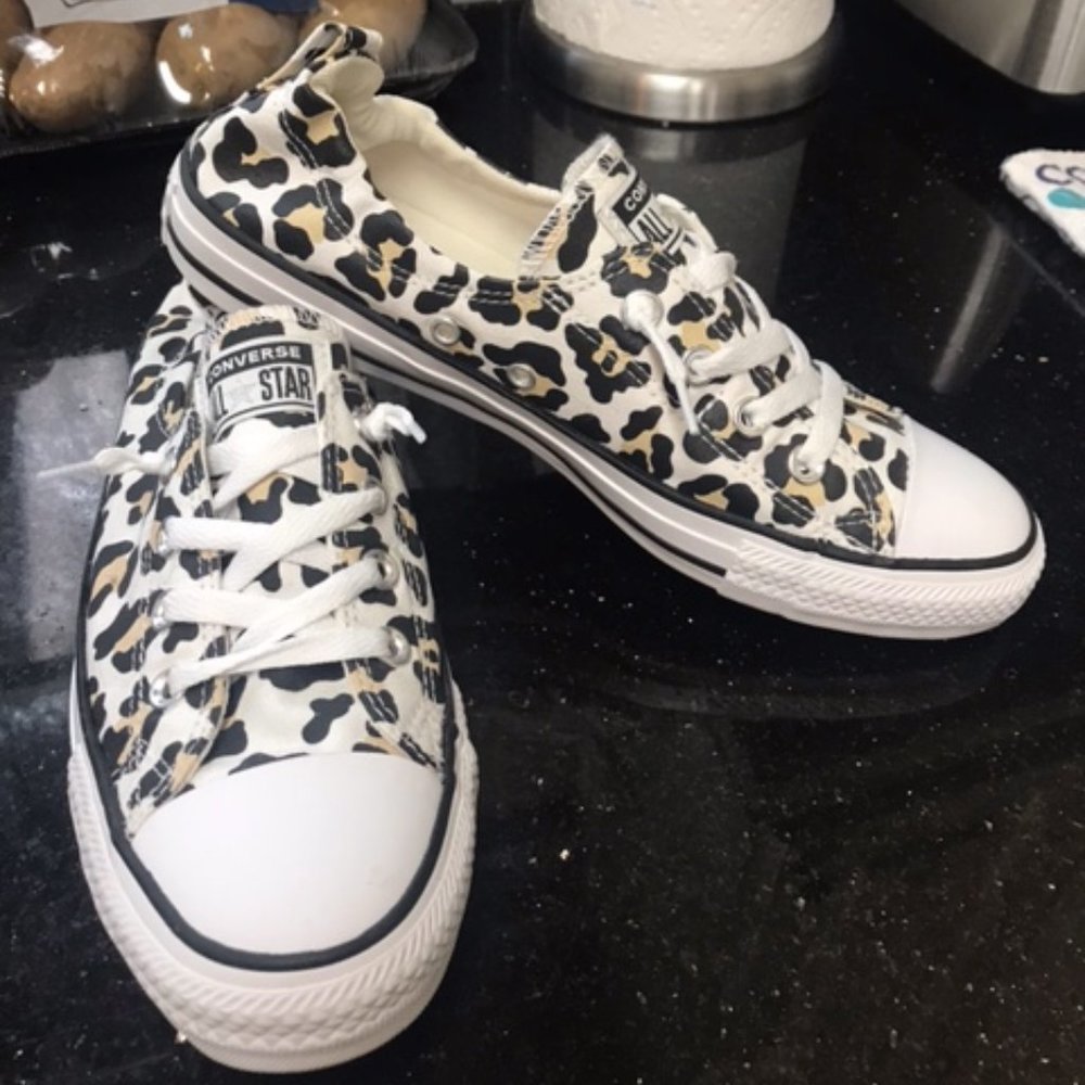 Women's Converse Shoreline Leopard Sneakers